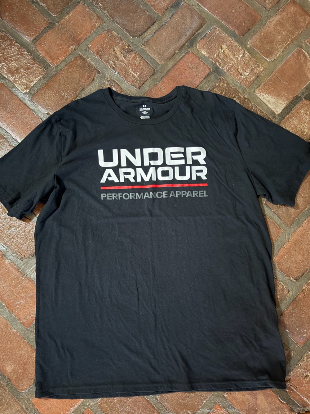 NWOT Under Armour Black Logo Tee